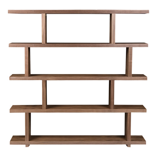 Annora 63" H x 63" W Geometric Bookcase AllModern